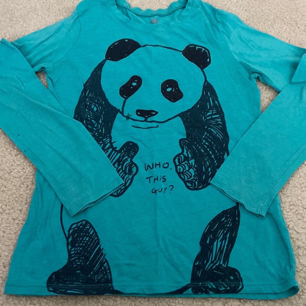 Kids long sleeve graphic tee